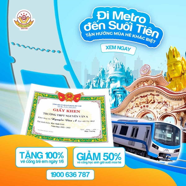 1/6 Suối Tiên Tặng Vé Cổng Trẻ Em Vào Lễ Khai Mạc Lễ Hội Trái Cây Nam Bộ 2025