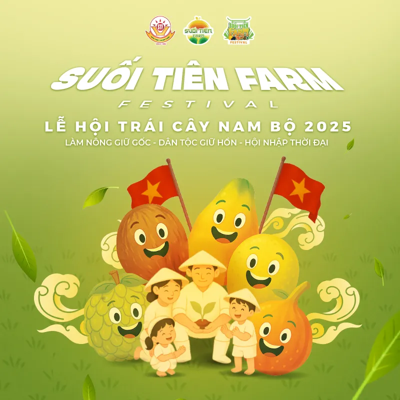 Suối Tiên Farm Festival 2025 chính thức khai mạc vào ngày 01/06/2025