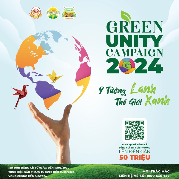 Hội Thi Green Unity Campaign 2024 - Chiến dịch đoàn kết vì môi trường 