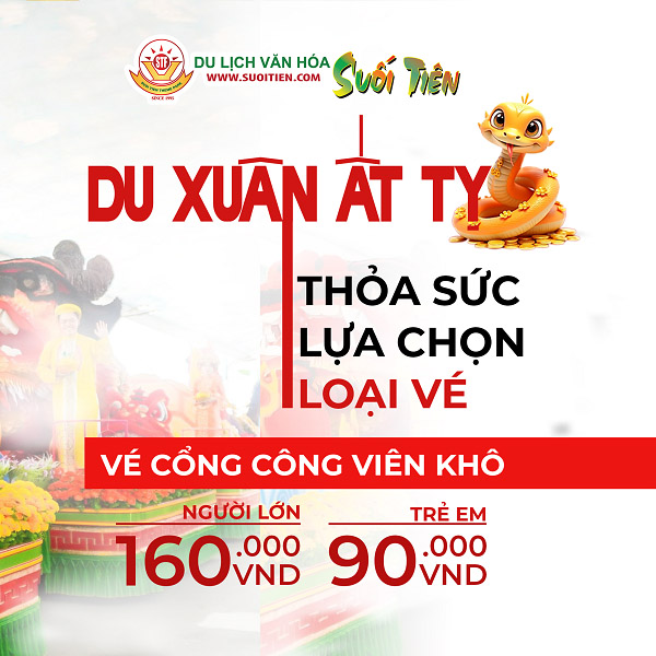 Vui Xuân Ất Tỵ Thỏa Sức Lựa Chọn Vé Mới