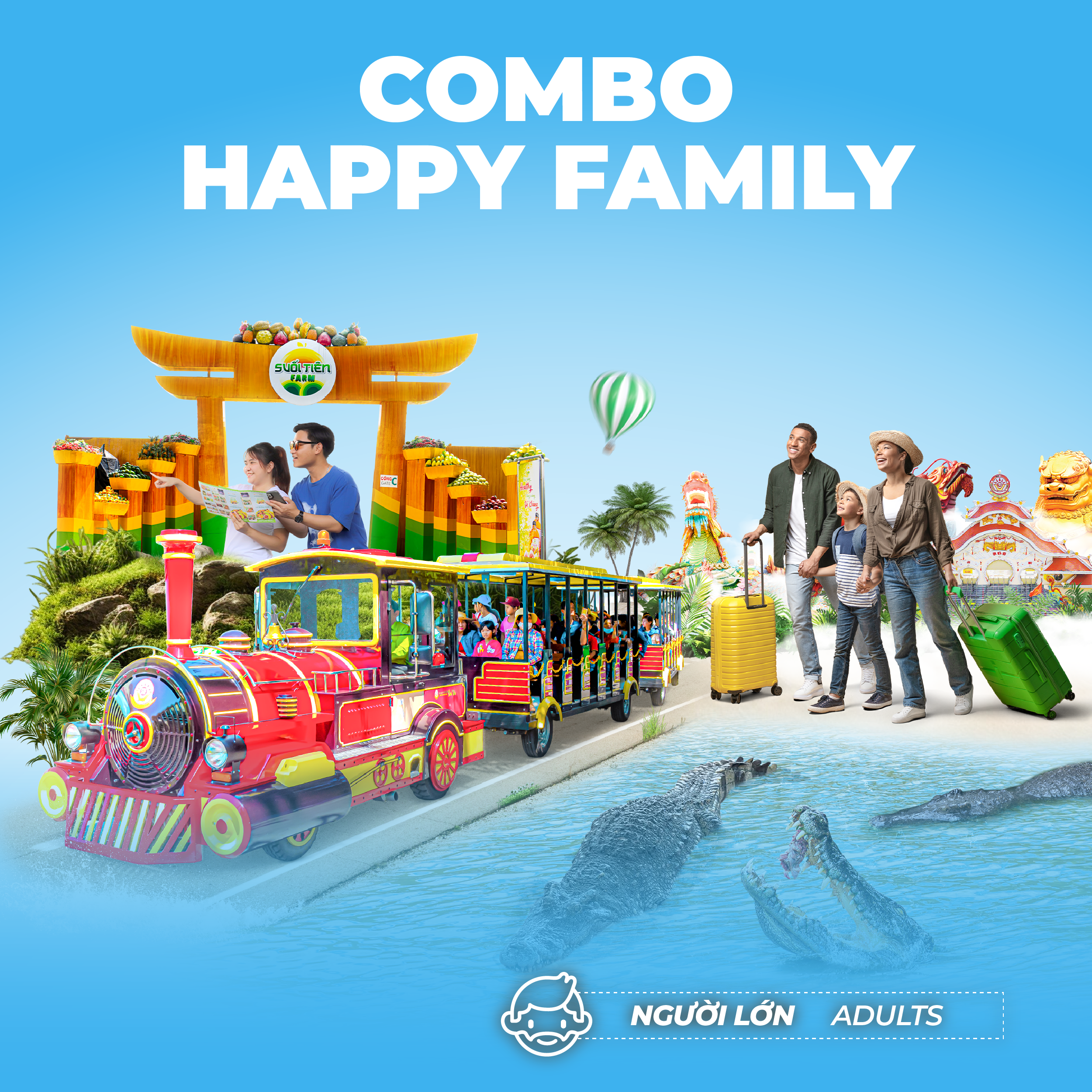 COMBO HAPPY FAMILY DÀNH CHO NGƯỜI LỚN