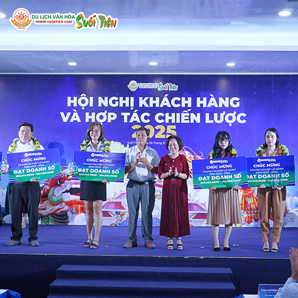 Suối Tiên tổ chức hội nghị tri ân khách hàng và hợp tác chiến lược 2025